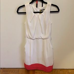 LuLu’s Pink and White Shift dress